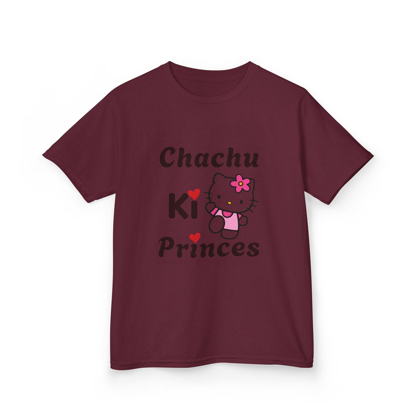 Cute Princess Shirt for Little Girl, Hello Kitty Kids Tee, Birthday Gift