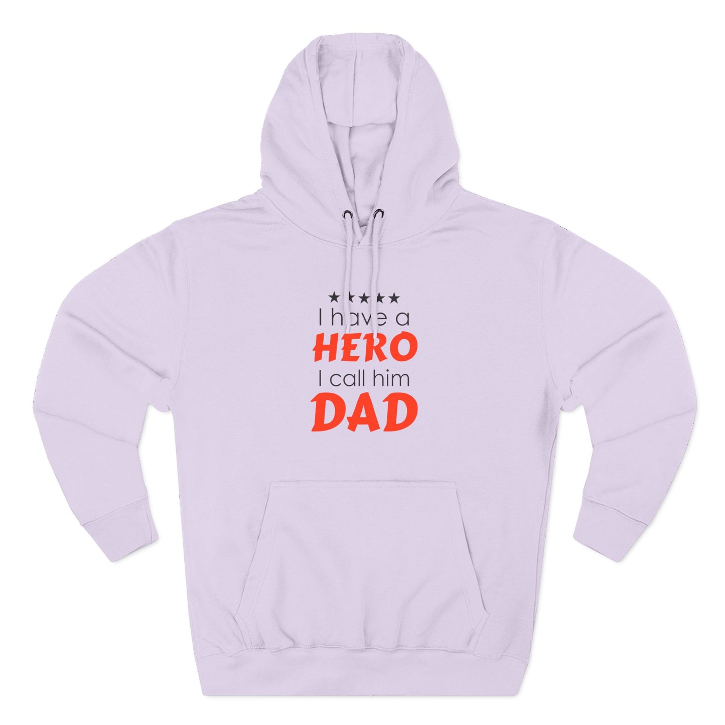 Dad Hero Fleece Hoodie | Perfect Gift for Father's Day, Birthday, Cozy Hoodie, Gift for Dad
