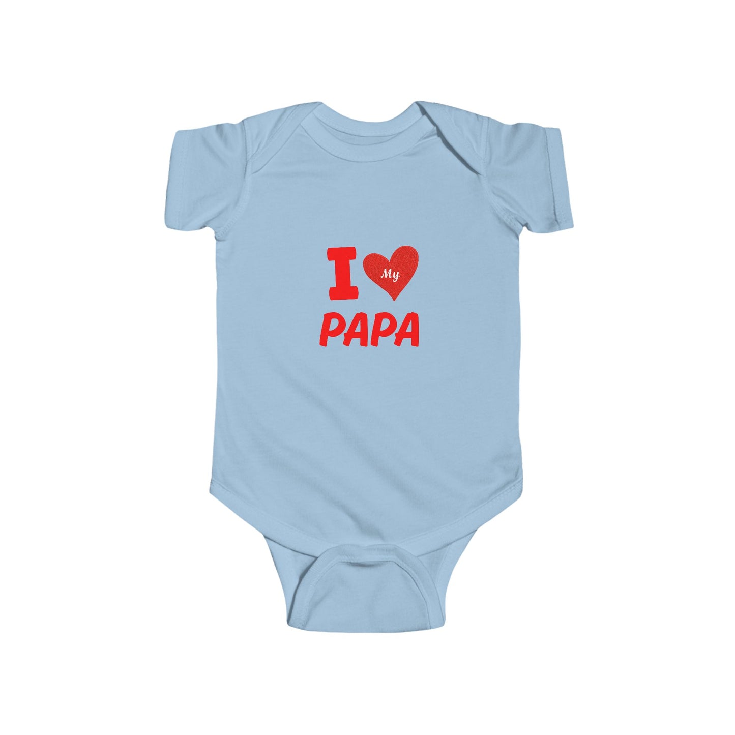 I Love My Papa Infant Bodysuit, Cute Baby Outfit, Baby Shower Gift, Father's Day Apparel