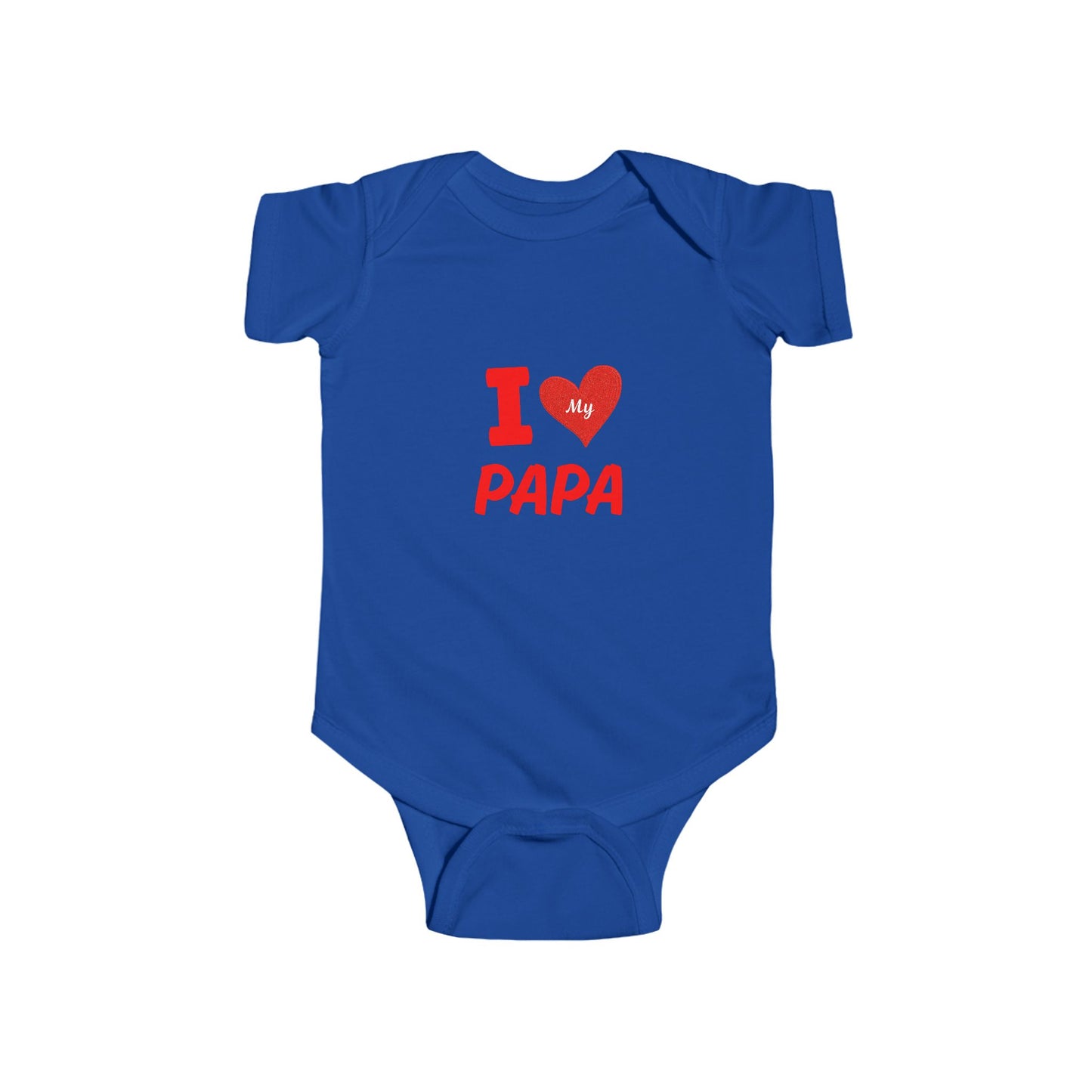 I Love My Papa Infant Bodysuit, Cute Baby Outfit, Baby Shower Gift, Father's Day Apparel
