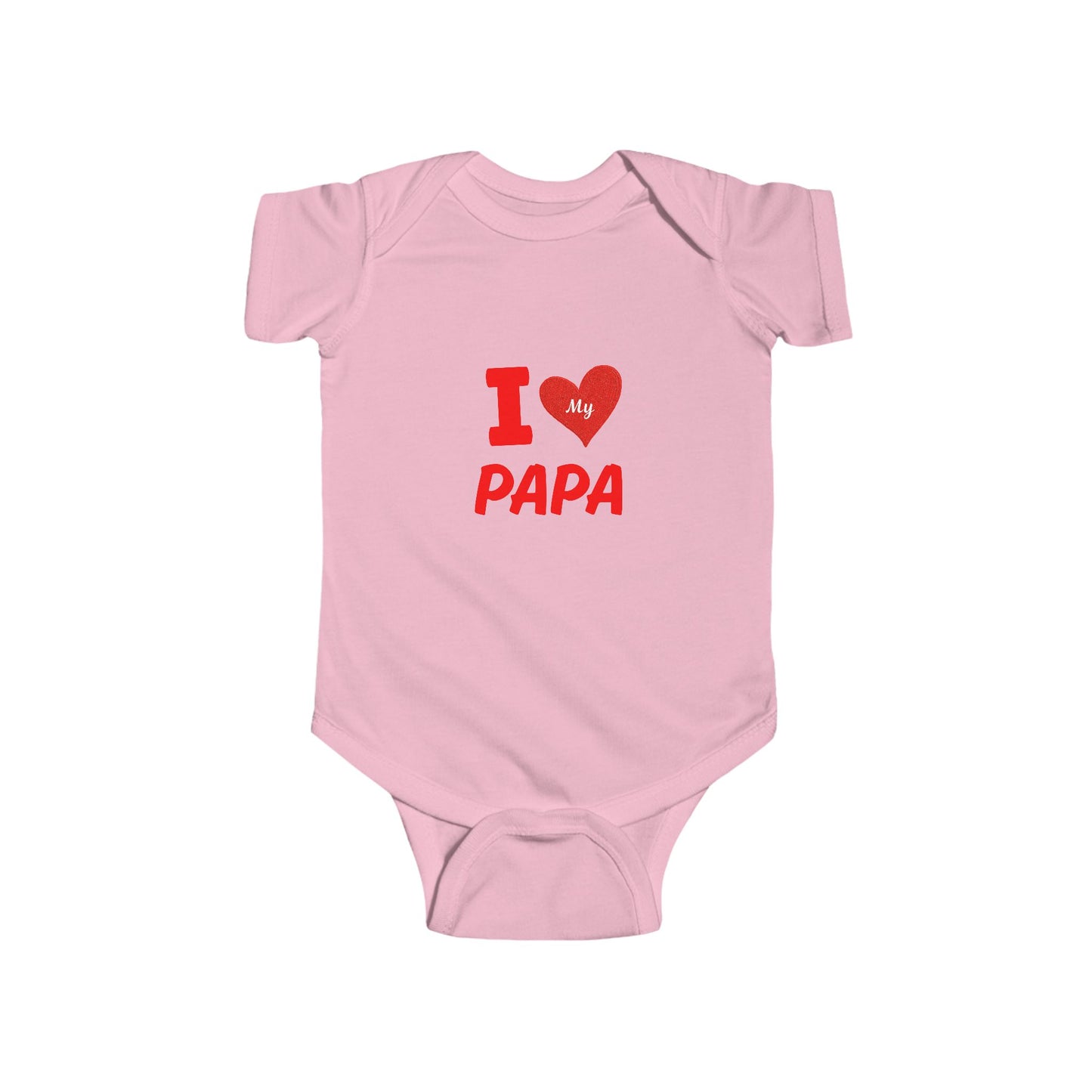 I Love My Papa Infant Bodysuit, Cute Baby Outfit, Baby Shower Gift, Father's Day Apparel