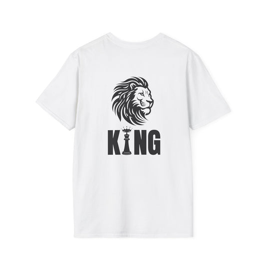 Bold King Graphic Tee for Proud Men, Unisex Soft style Shirt, Cool Gift for Dad, Casual Everyday Wear