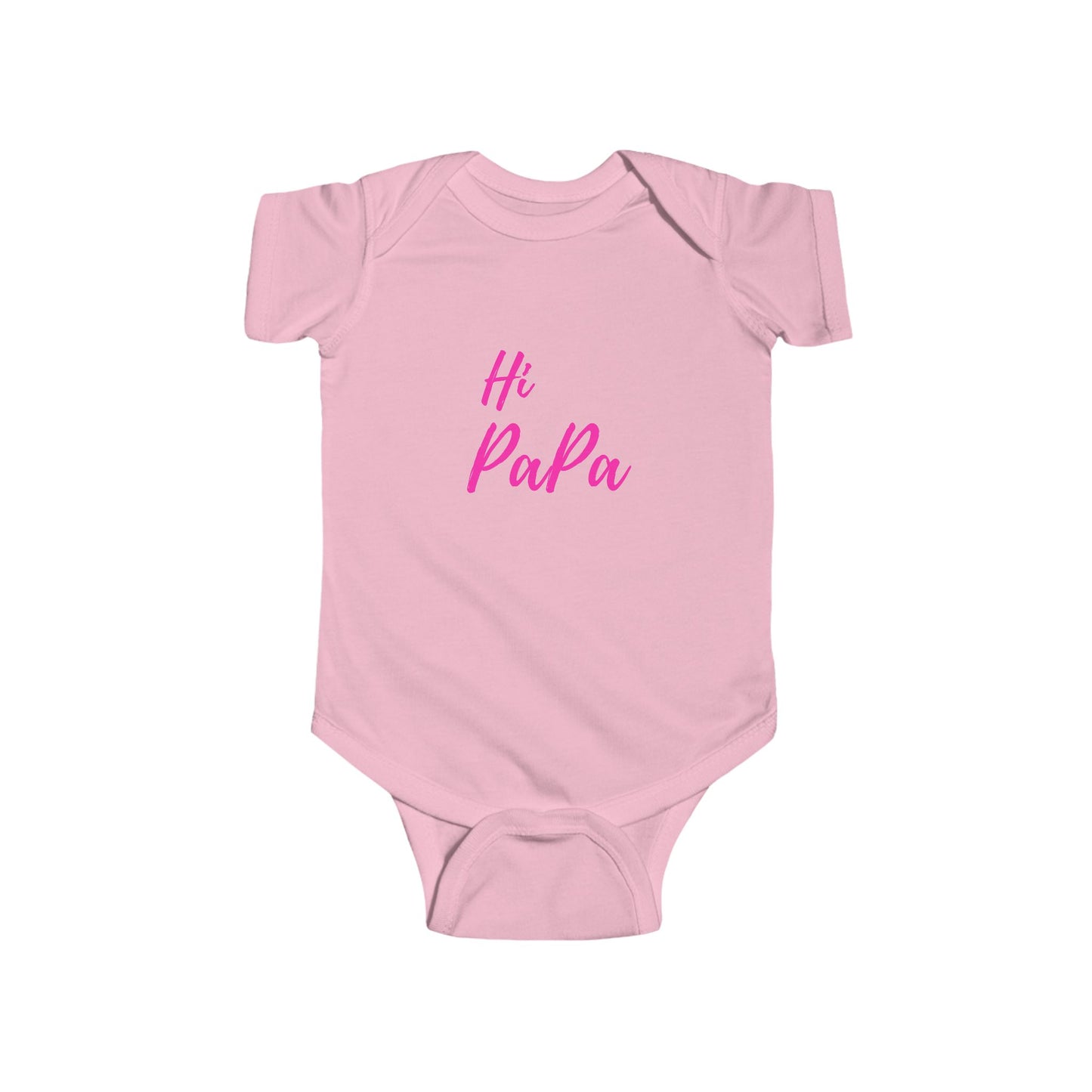 Hi Papa Baby Bodysuit - Soft Infant Fine Jersey