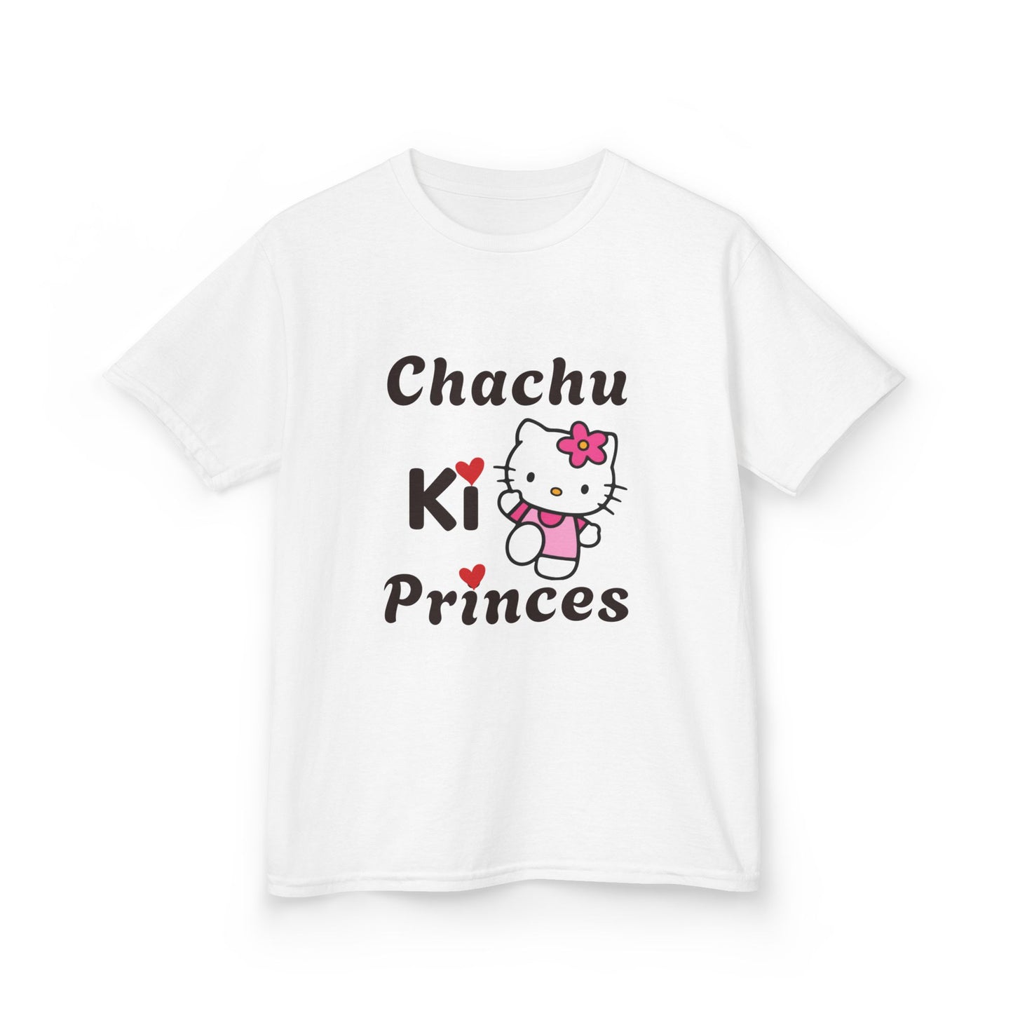 Cute Princess Shirt for Little Girl, Hello Kitty Kids Tee, Birthday Gift