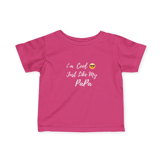 Cool Infant Jersey Tee - Perfect for Baby Showers, Birthdays, Family Portraits, Casual Wear