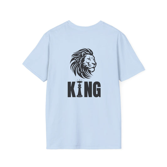 Bold King Graphic Tee for Proud Men, Unisex Soft style Shirt, Cool Gift for Dad, Casual Everyday Wear