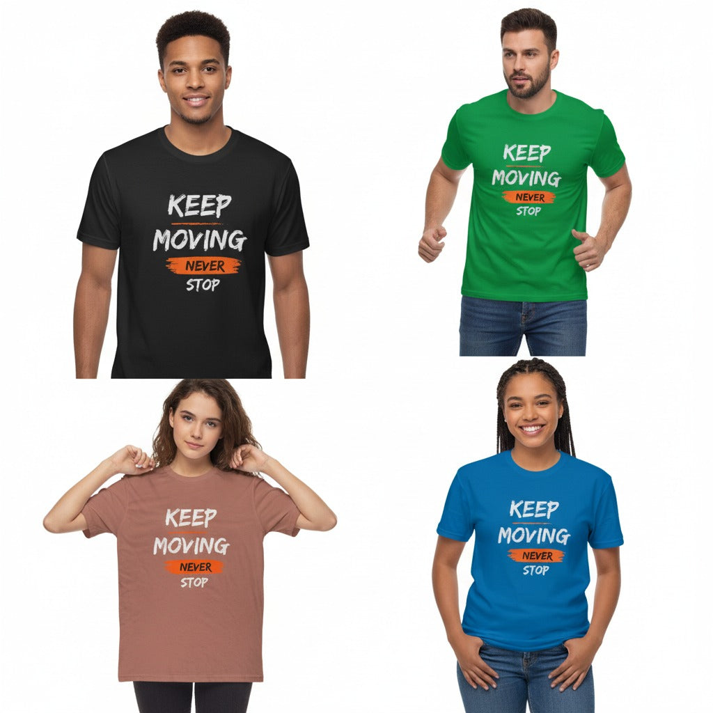Unisex Cotton Crew Tee | Motivational T-Shirt | Casual Wear | Gift for Him/Her | Everyday Inspiration