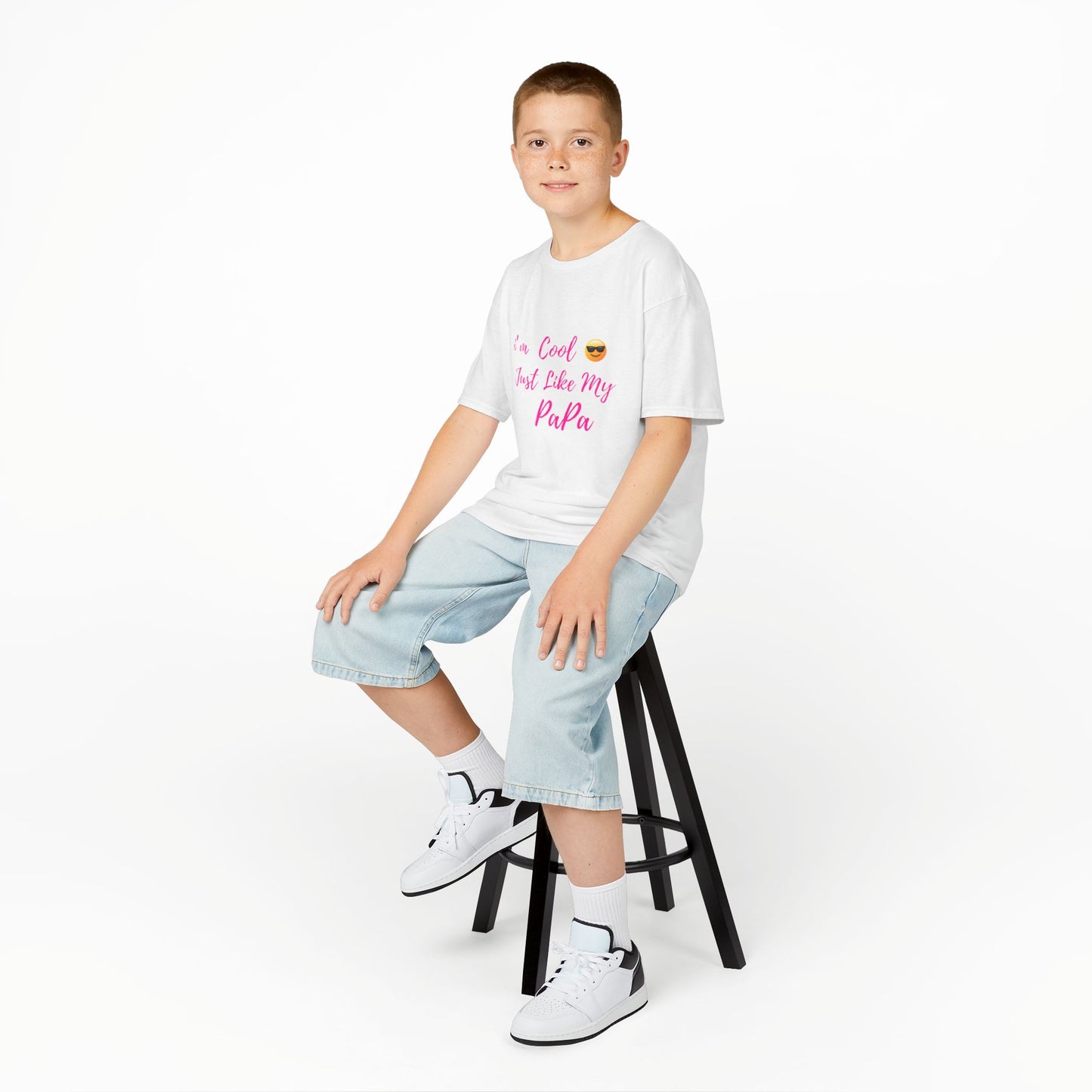 Kids T-Shirt - Cool Like Dad, Father's Day Gift, Family Matching Apparel