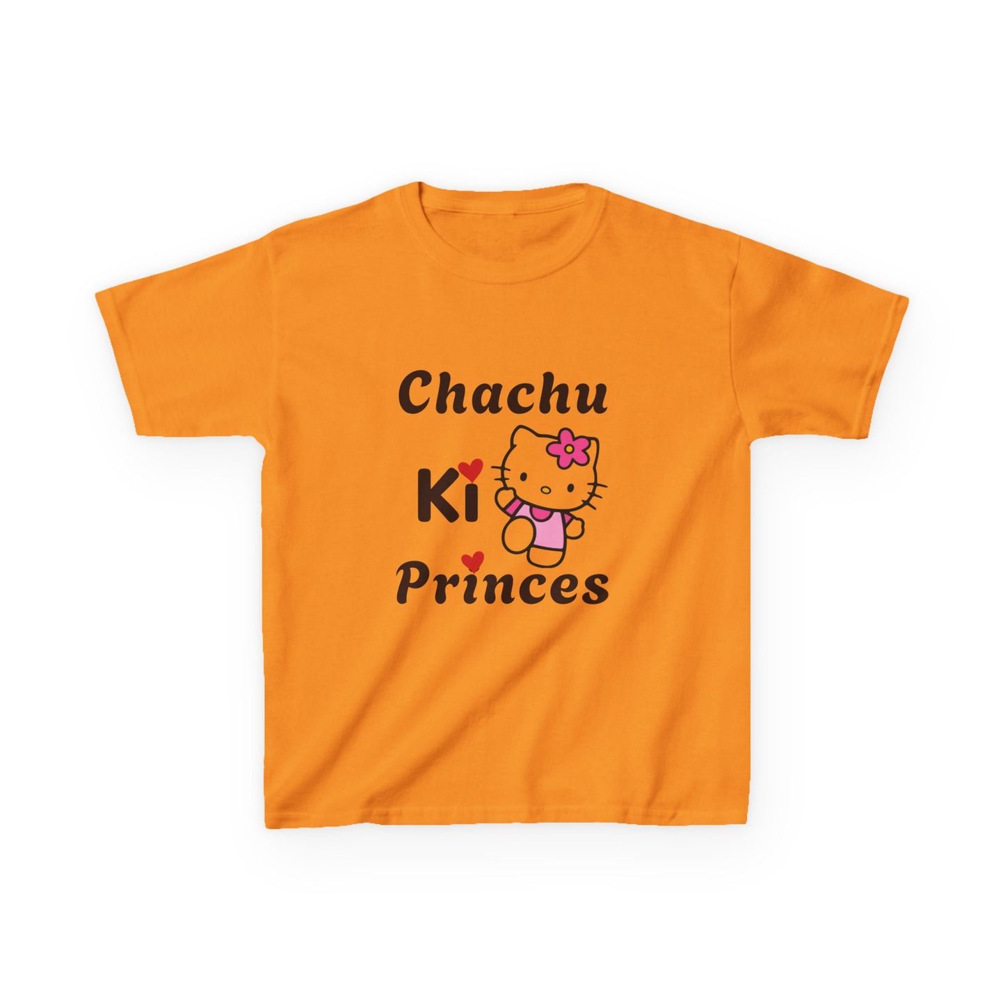 Cute Princess Shirt for Little Girl, Hello Kitty Kids Tee, Birthday Gift