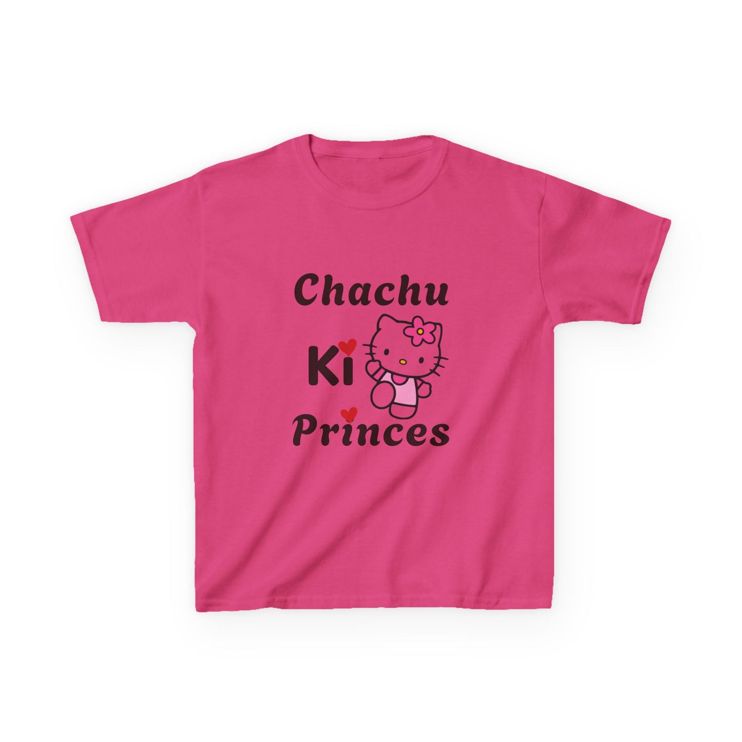 Cute Princess Shirt for Little Girl, Hello Kitty Kids Tee, Birthday Gift