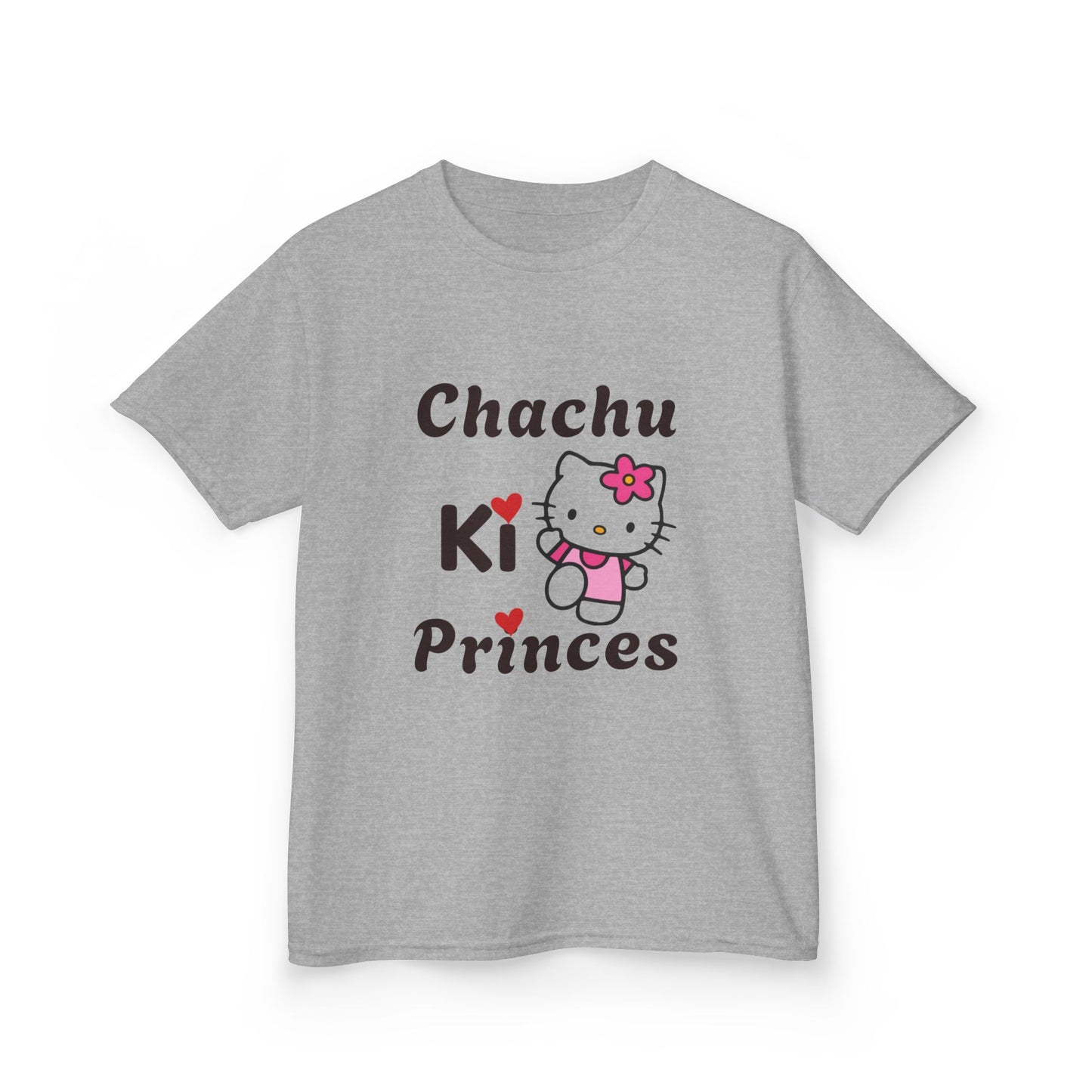 Cute Princess Shirt for Little Girl, Hello Kitty Kids Tee, Birthday Gift