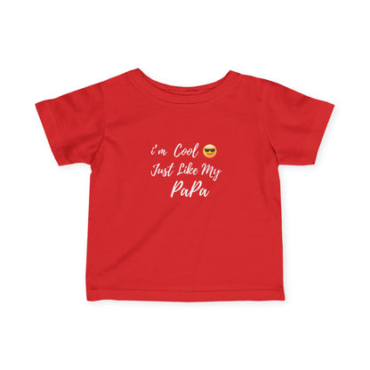 Cool Infant Jersey Tee - Perfect for Baby Showers, Birthdays, Family Portraits, Casual Wear