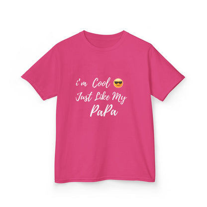 Kids T-Shirt - Cool Like Dad, Father's Day Gift, Family Matching Apparel