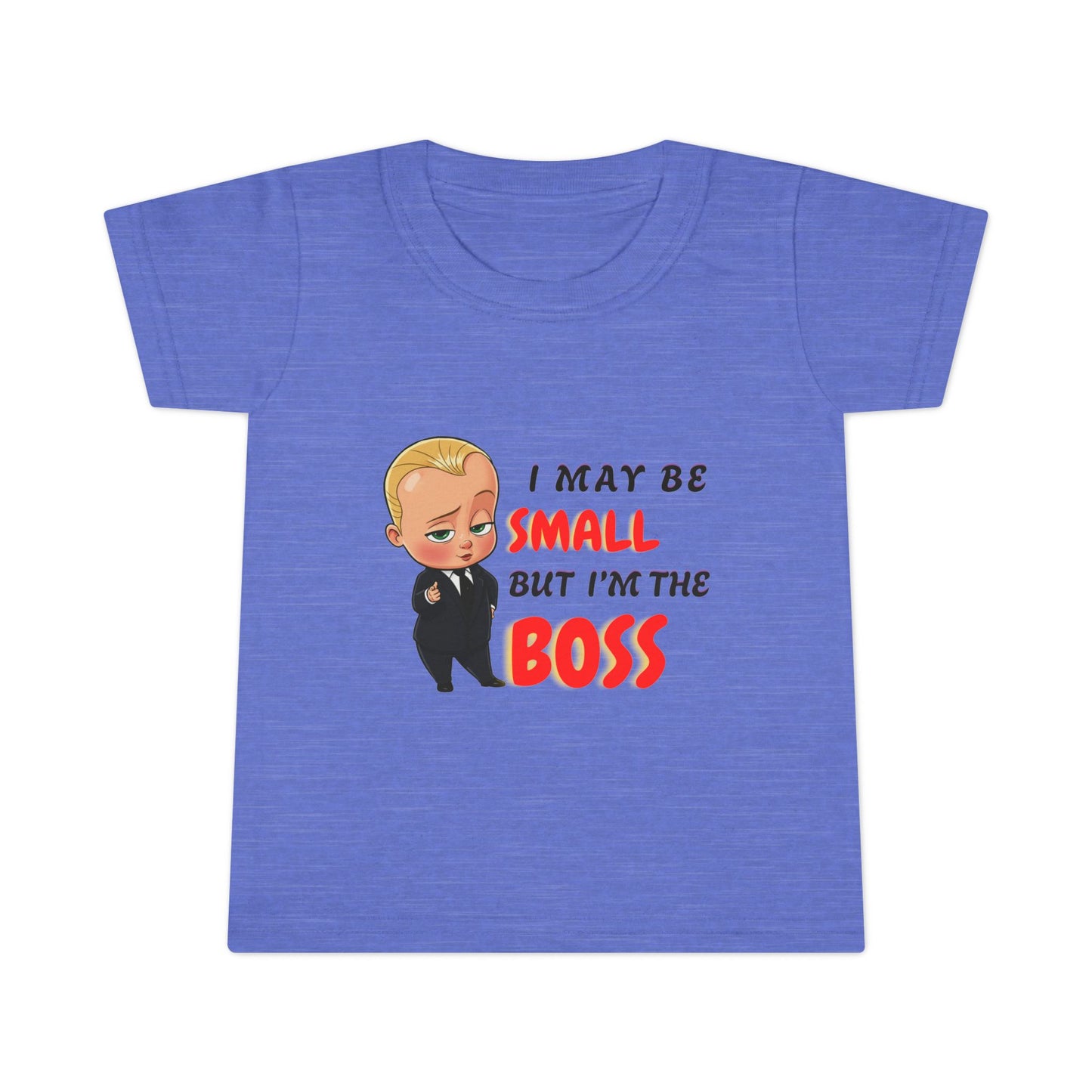 Toddler Boss T-shirt, Funny Kids Tee, Small but Mighty Shirt, Birthday Gift, Kids Humor Apparel