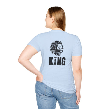 Bold King Graphic Tee for Proud Men, Unisex Soft style Shirt, Cool Gift for Dad, Casual Everyday Wear