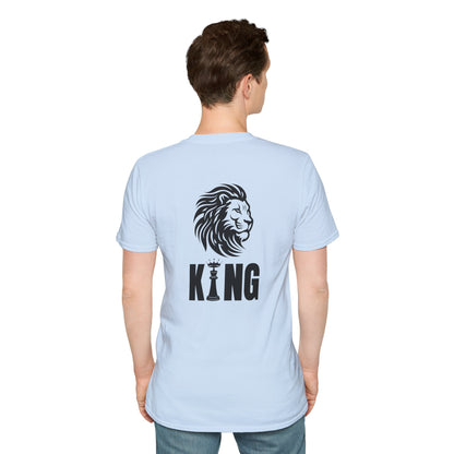 Bold King Graphic Tee for Proud Men, Unisex Soft style Shirt, Cool Gift for Dad, Casual Everyday Wear