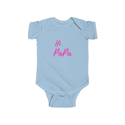Hi Papa Baby Bodysuit - Soft Infant Fine Jersey