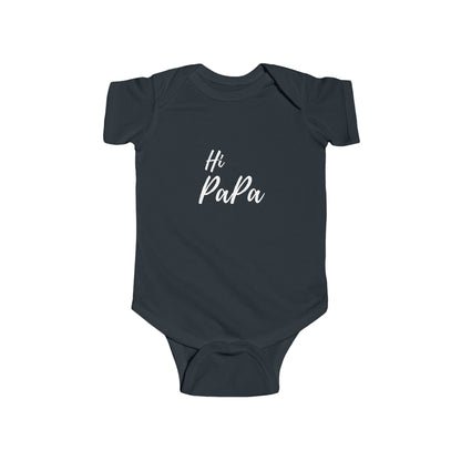 Hi Papa Baby Bodysuit - Soft Infant Fine Jersey