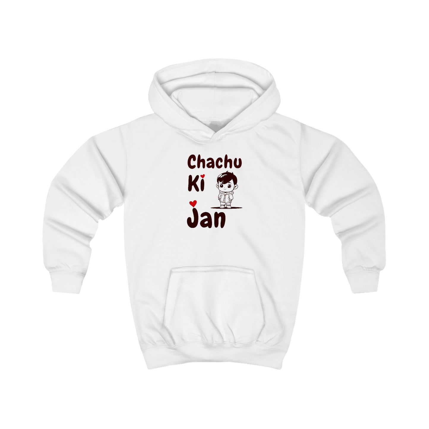 Kids Hoodie with 'Chachu Ki Jan' Graphic - Fun & Cozy Gift for Nephew, Birthday Gift, Casual Wear