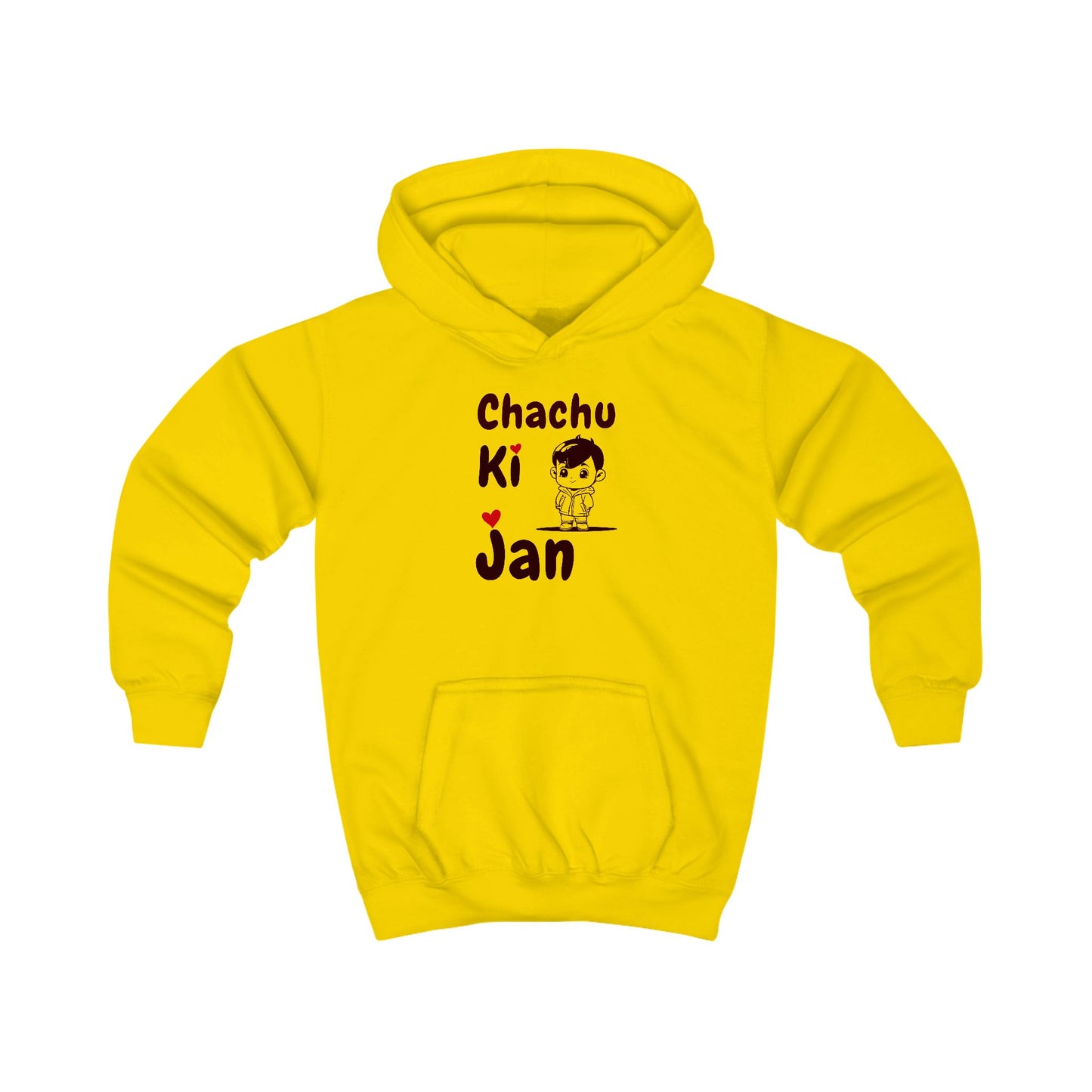 Kids Hoodie with 'Chachu Ki Jan' Graphic - Fun & Cozy Gift for Nephew, Birthday Gift, Casual Wear